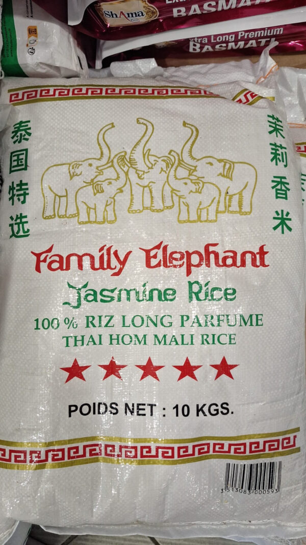 Riz long Fam Éléphant 10kg