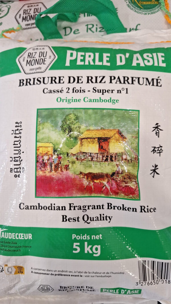 Riz Perle d'Asie cassé 2x (5kg)