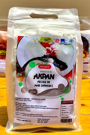 Akpan surgelé – Maïs fermenté