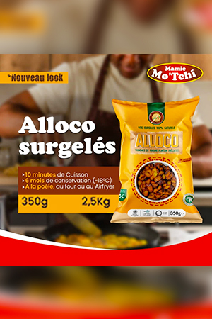 Alloco surgelé – Bananes plantains