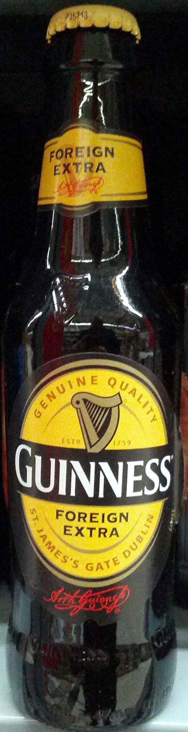 Bouteille de Guinness Foreign Extra Stout