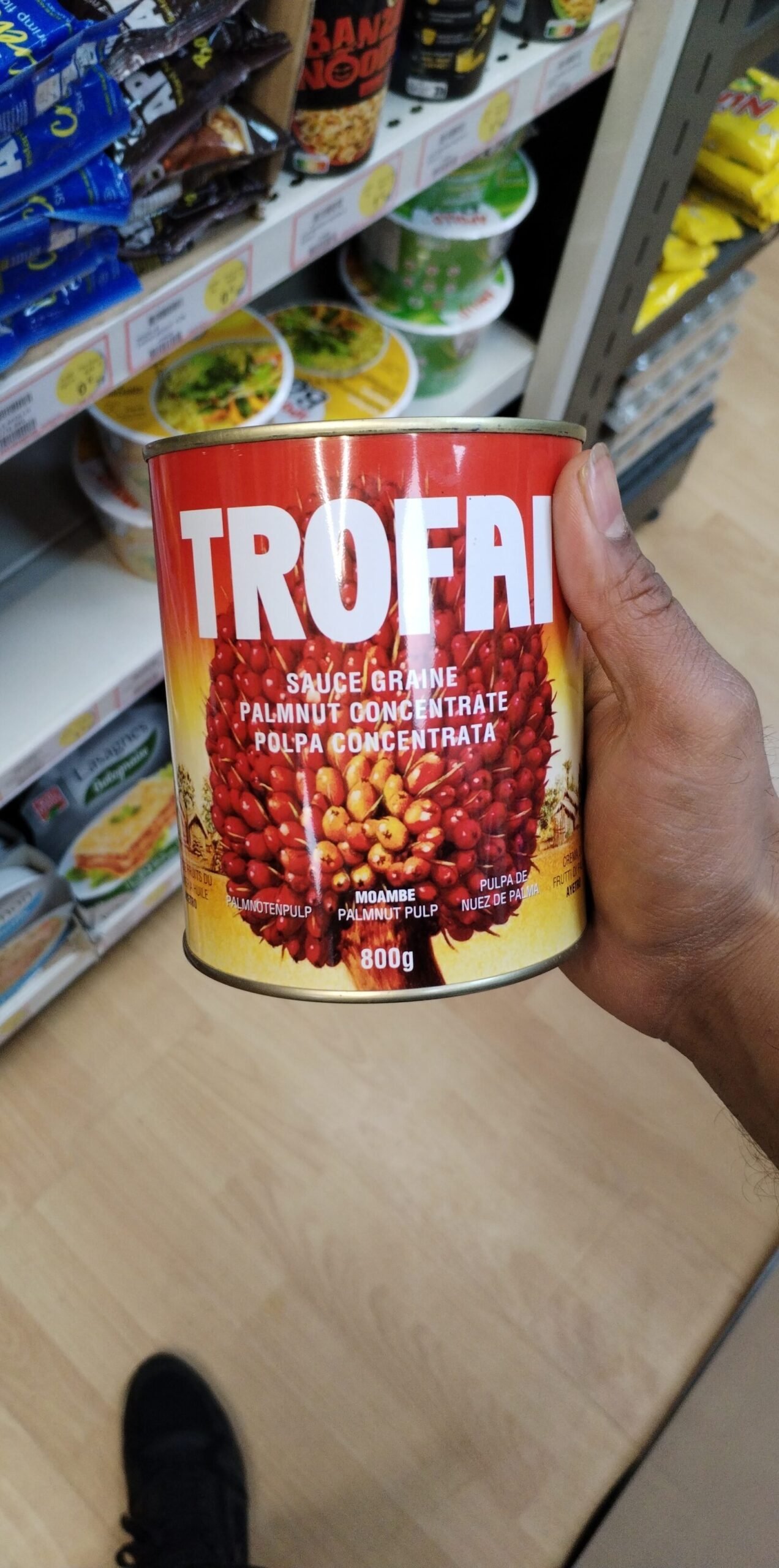 Boîte de sauce graine Trofai