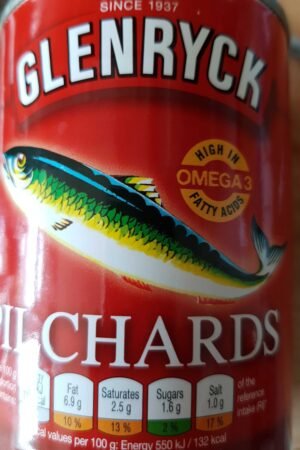 Boîte de pilchards Glenryck