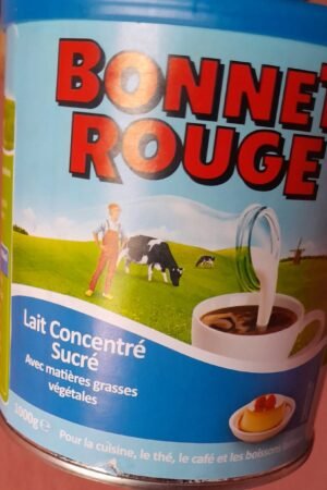 Boîte de lait concentré sucré Bonnet Rouge