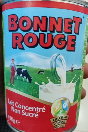 Boîte de lait concentré non sucré Bonnet Rouge