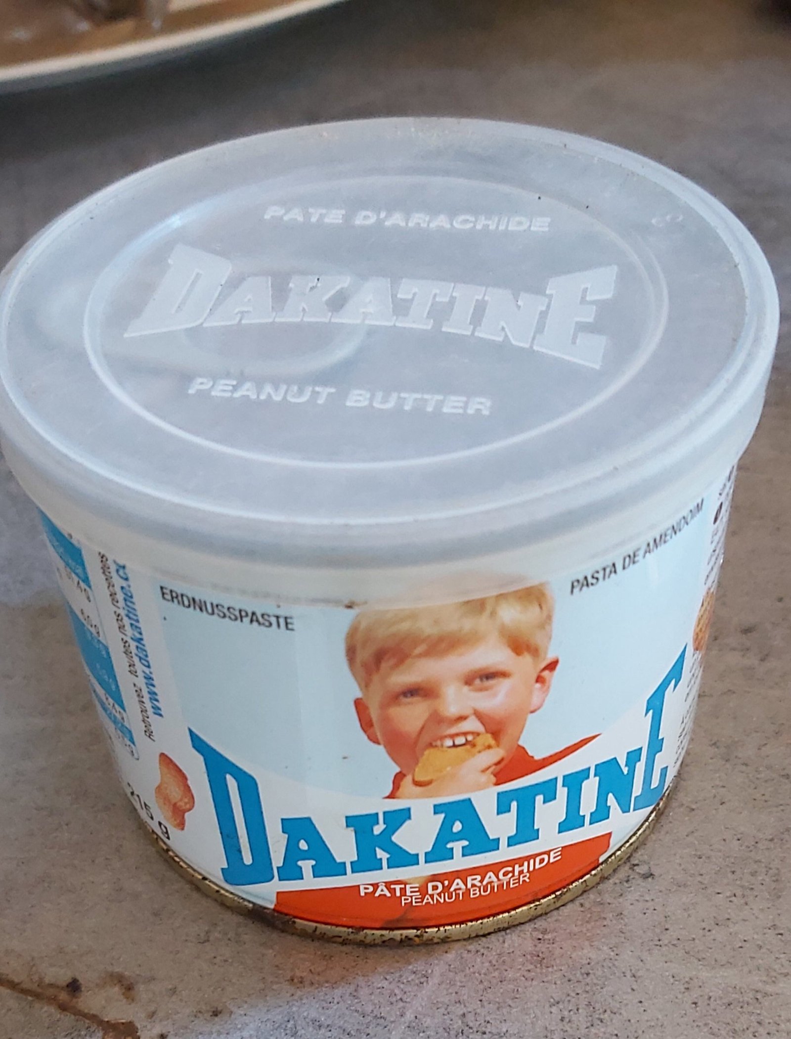 Pot de pâte d’arachide Dakatine
